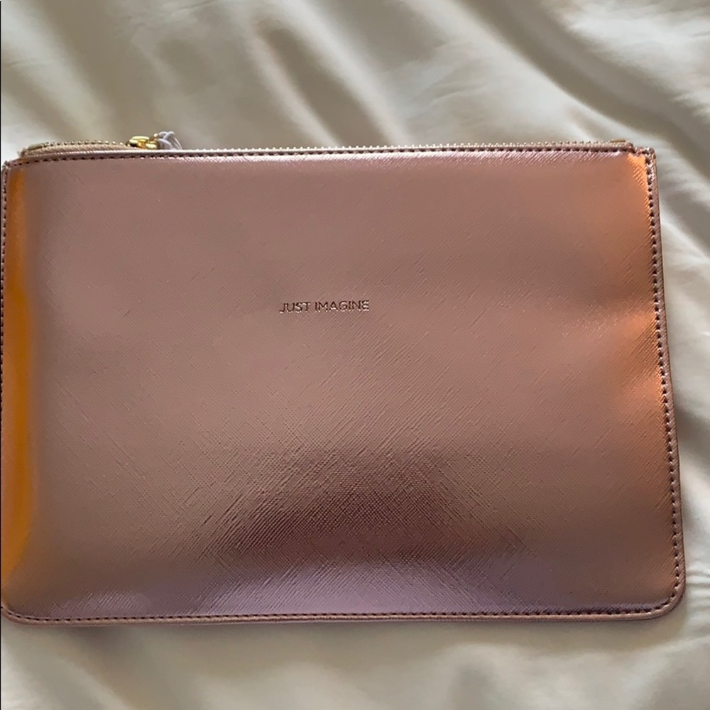 Pink clutch